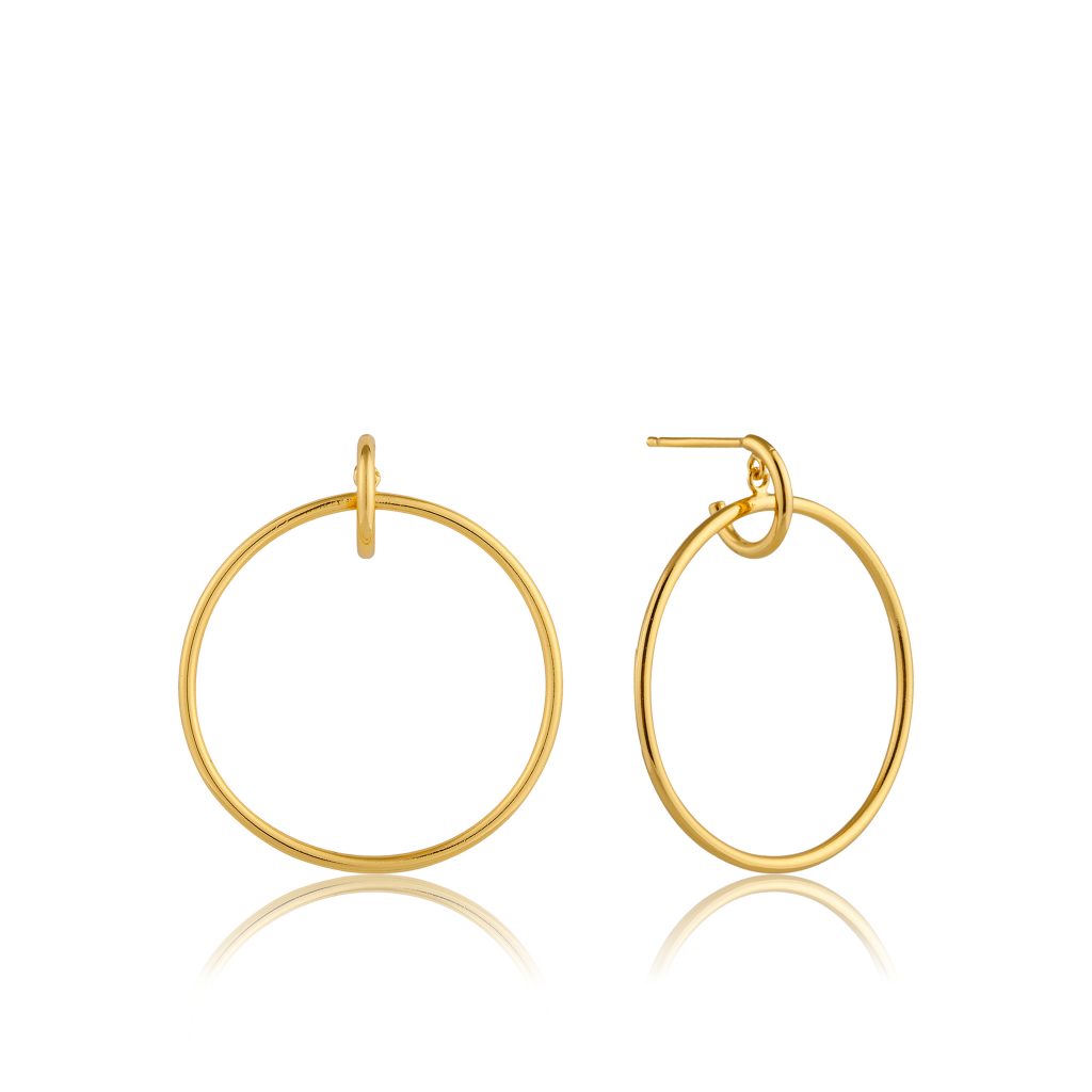 Front Hoop Earrings - Hansons Jewellers